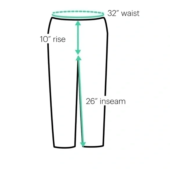 𝅺nwt High-rise straight leg jeans - Picture 3 of 3